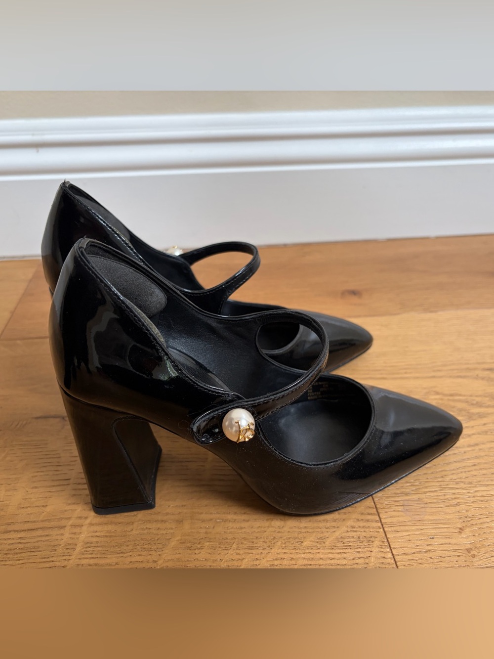 Kate Spade pearled maryjanes